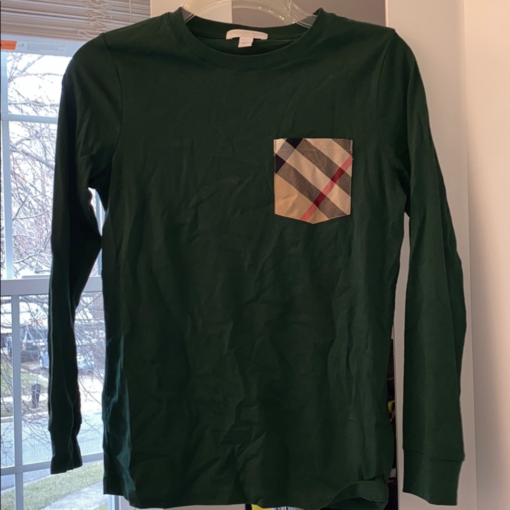 Authentic Burberry long sleeve tee